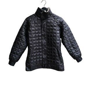 Burton Womens Black Quilted Jacket With Dryride Technology, Size Small